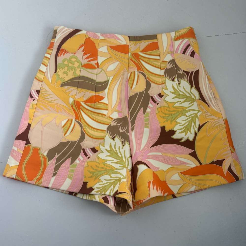 Zara Patterned Shorts